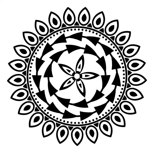 Mandala  SVG Design | SVG Files for Cricut & Print