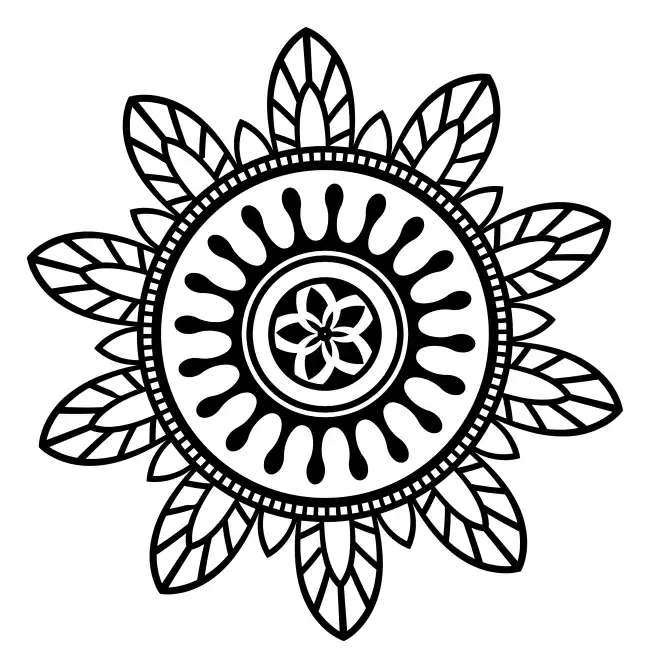 Mandala  SVG Design | SVG Files for Cricut & Print