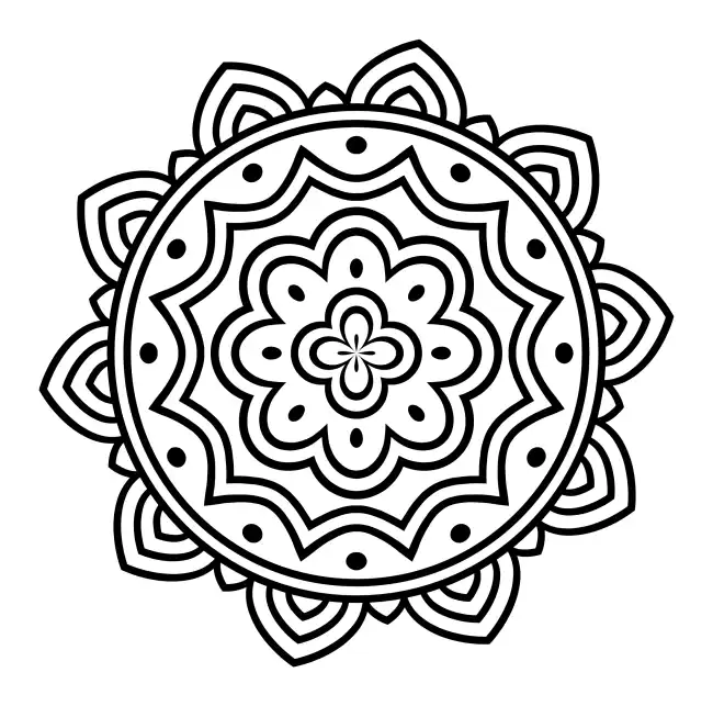 Mandala  SVG Design | SVG Files for Cricut & Print