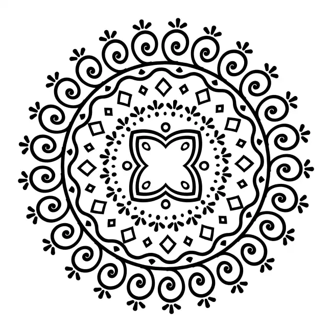 Mandala  SVG Design | SVG Files for Cricut & Print