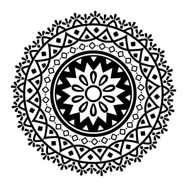 Mandala  SVG Design | SVG Files for Cricut & Print