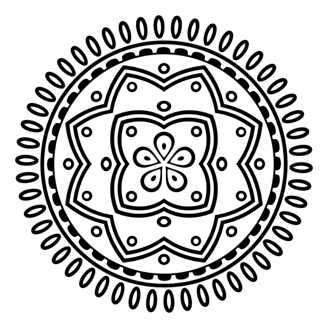 Mandala  SVG Design | SVG Files for Cricut & Print
