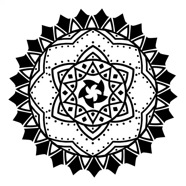 Mandala  SVG Design | SVG Files for Cricut & Print