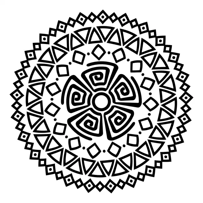 Mandala  SVG Design | SVG Files for Cricut & Print