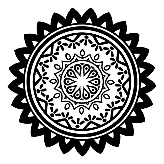 Mandala  SVG Design | SVG Files for Cricut & Print