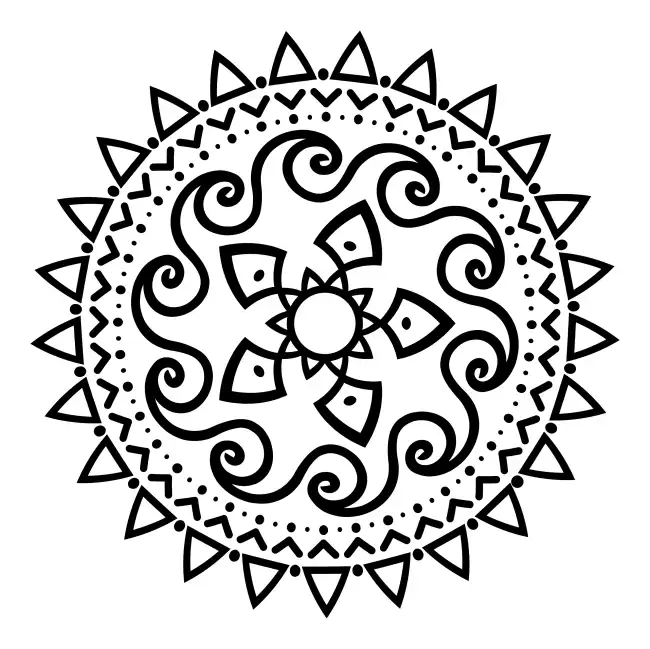 Mandala  SVG Design | SVG Files for Cricut & Print