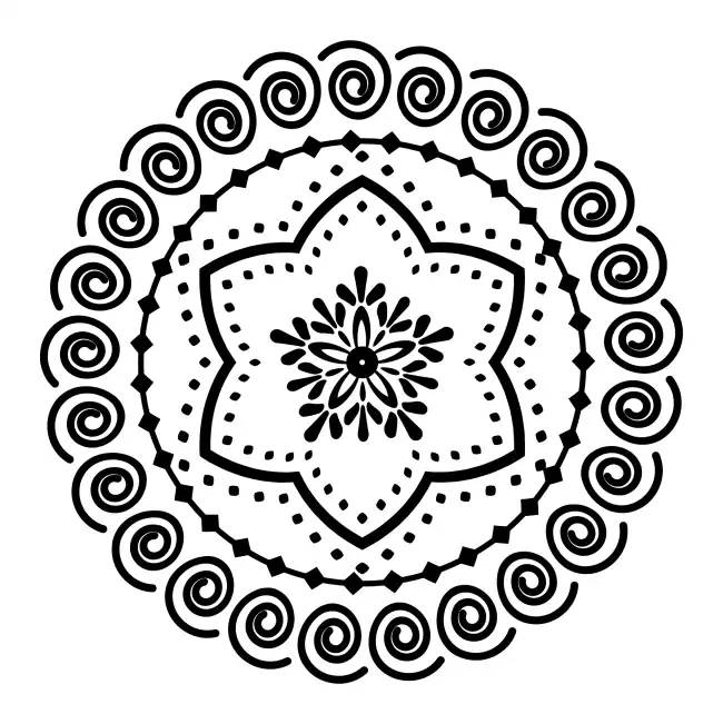 Mandala  SVG Design | SVG Files for Cricut & Print