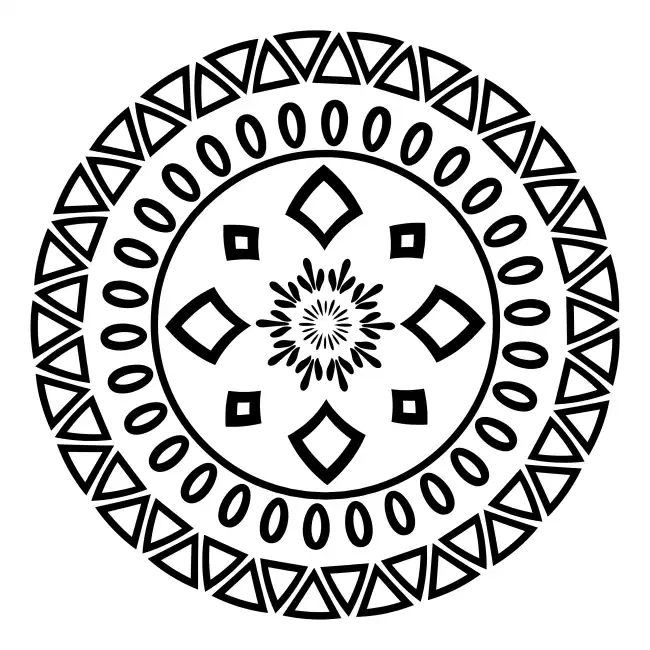 Mandala  SVG Design | SVG Files for Cricut & Print