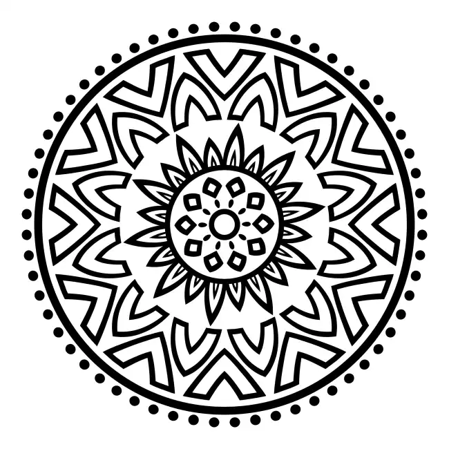 Mandala  SVG Design | SVG Files for Cricut & Print