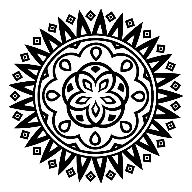 Mandala  SVG Design | SVG Files for Cricut & Print
