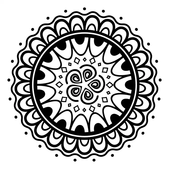 Mandala  SVG Design | SVG Files for Cricut & Print
