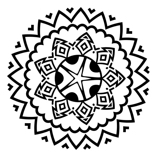Mandala  SVG Design | SVG Files for Cricut & Print