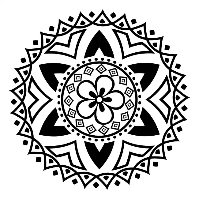 Mandala  SVG Design | SVG Files for Cricut & Print