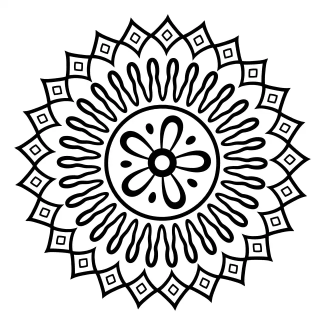 Mandala  SVG Design | SVG Files for Cricut & Print