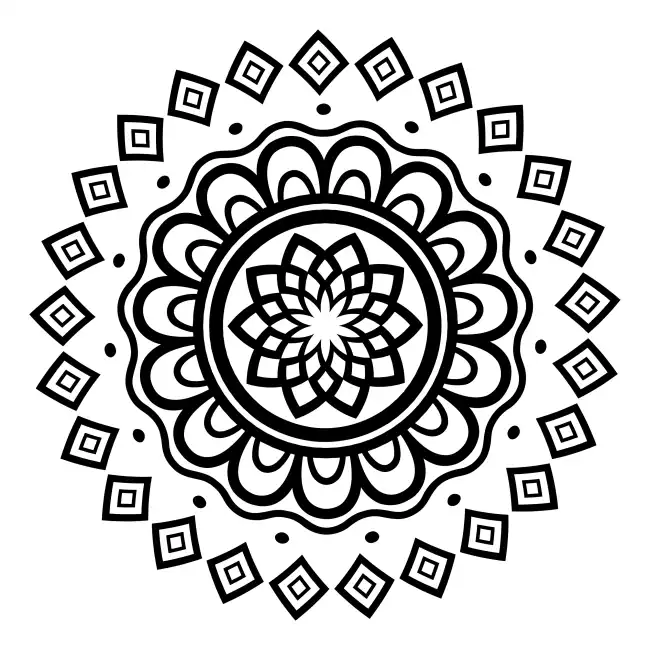Mandala  SVG Design | SVG Files for Cricut & Print