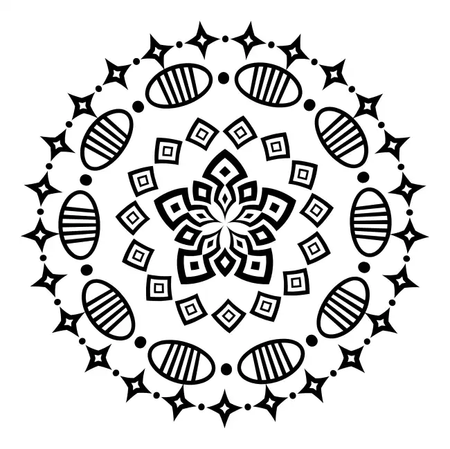 Mandala  SVG Design | SVG Files for Cricut & Print