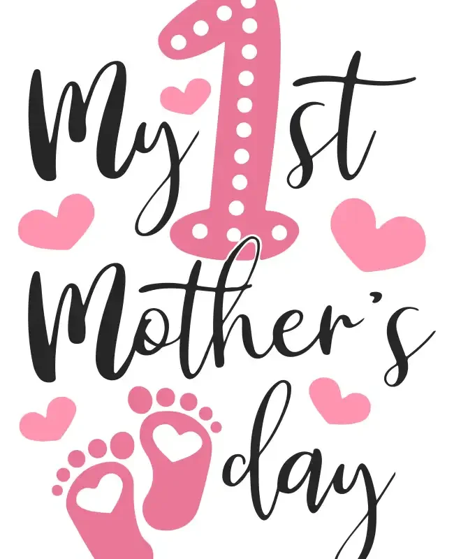 Mothers Day  SVG Design | SVG Files for Cricut & Print