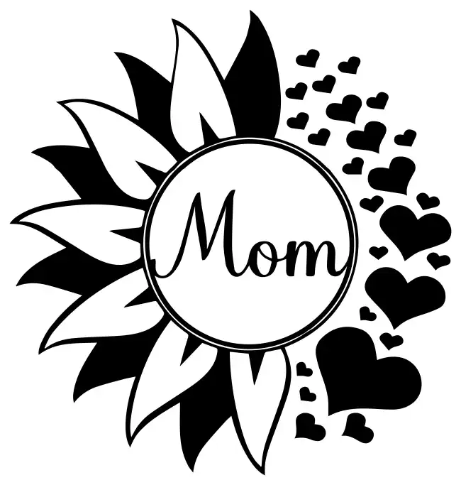 Mothers Day  SVG Design | SVG Files for Cricut & Print