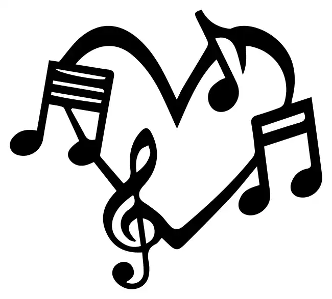Music note  SVG Design | SVG Files for Cricut & Print