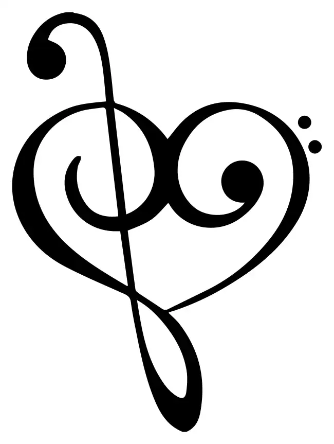 Music note SVG Design | SVG Files for Cricut & Print