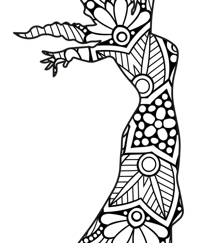 Princess Mandala  SVG Design | SVG Files for Cricut & Print