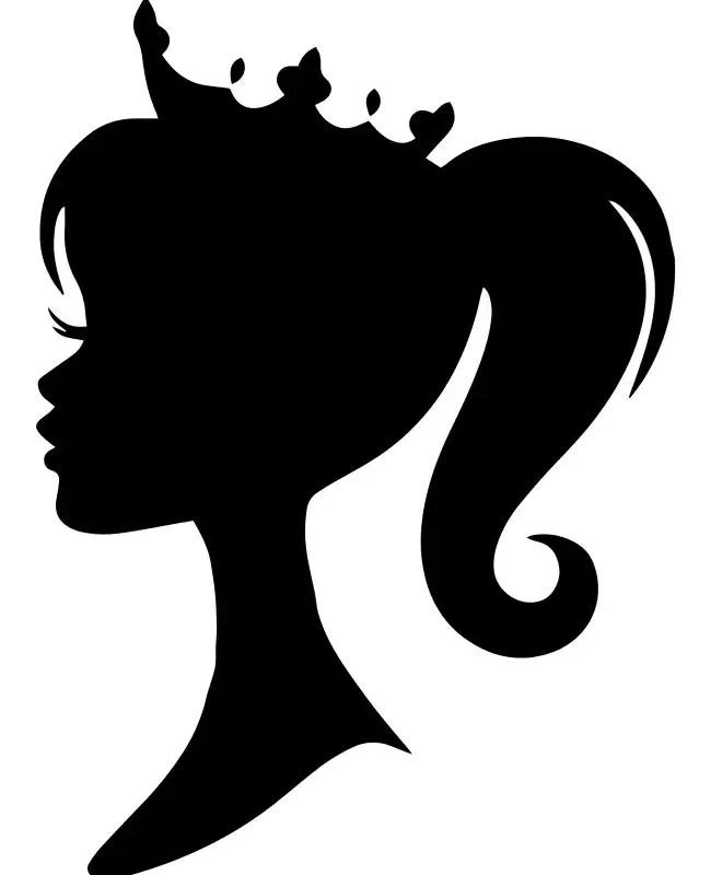 Princess Silhouette  SVG Design | SVG Files for Cricut & Print
