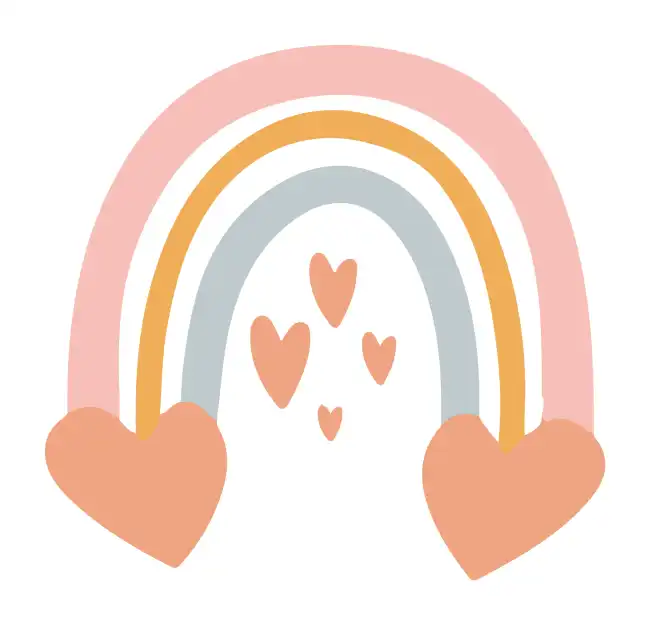 Rainbow Boho  SVG Design | SVG Files for Cricut & Print