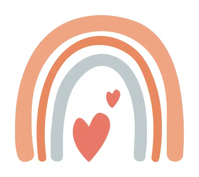 Rainbow Boho  SVG Design | SVG Files for Cricut & Print