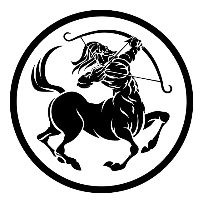 Sagittarius Zodiac Sign SVG Design | SVG Files for Cricut & Print