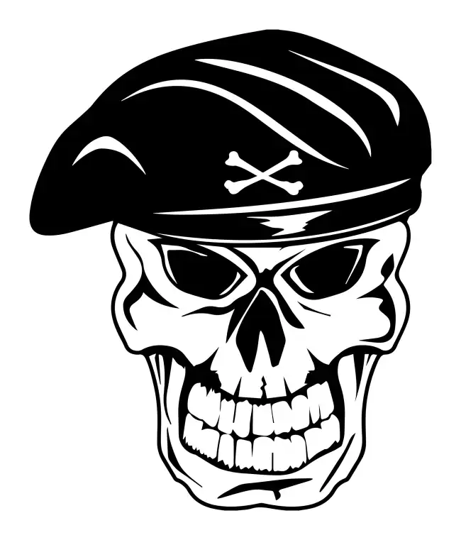 Skull Head  SVG Design | SVG Files for Cricut & Print