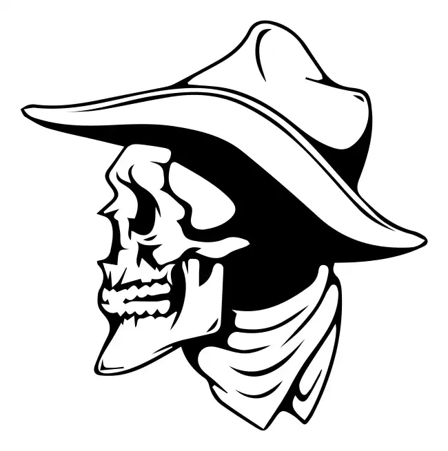 Skull Head  SVG Design | SVG Files for Cricut & Print