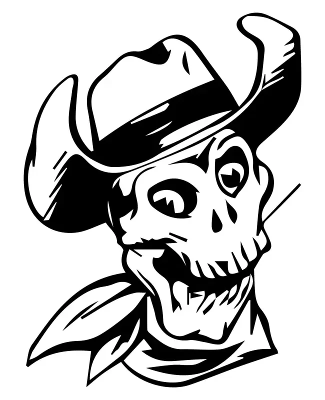 Skull Head  SVG Design | SVG Files for Cricut & Print