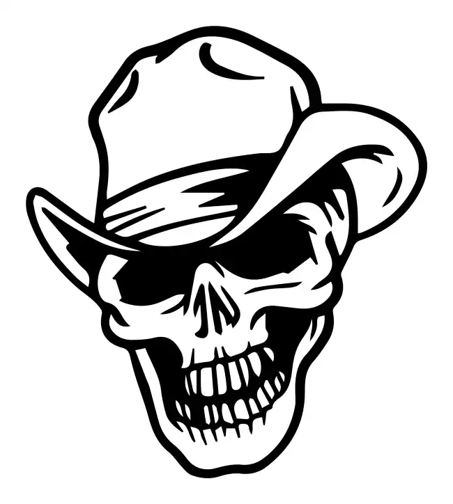 Skull Head  SVG Design | SVG Files for Cricut & Print