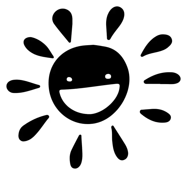 Sun smile  SVG Design | SVG Files for Cricut & Print