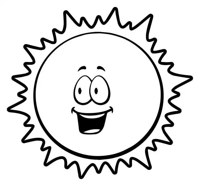 Sun smile  SVG Design | SVG Files for Cricut & Print
