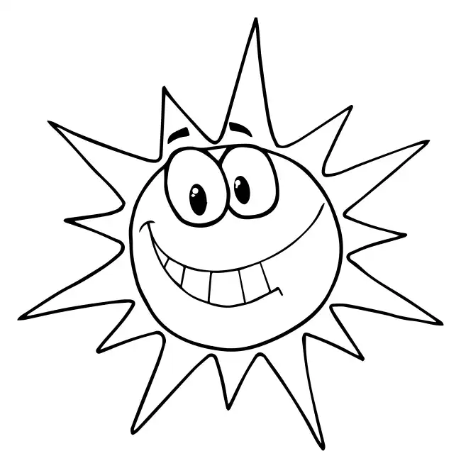 Sun smile  SVG Design | SVG Files for Cricut & Print