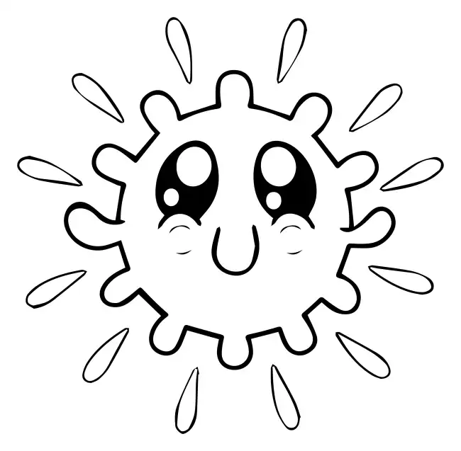 Sun smile  SVG Design | SVG Files for Cricut & Print