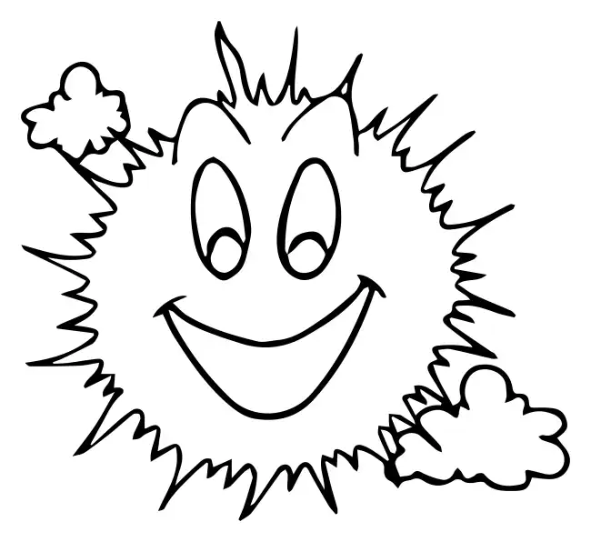 Sun smile  SVG Design | SVG Files for Cricut & Print