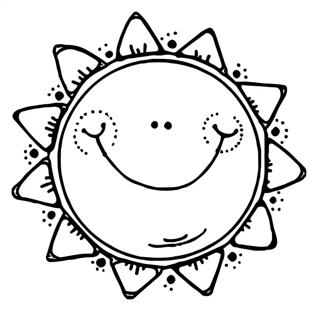 Sun smile  SVG Design | SVG Files for Cricut & Print