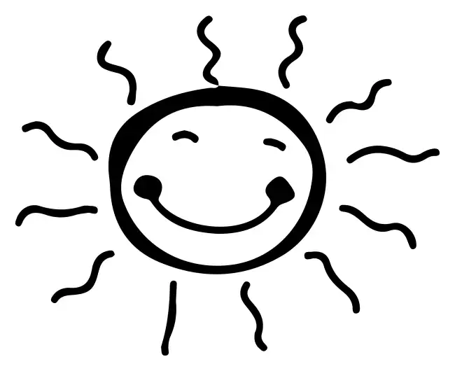 Sun smile  SVG Design | SVG Files for Cricut & Print
