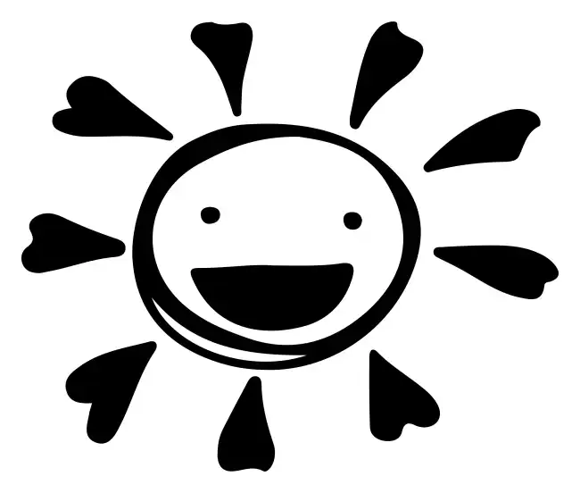 Sun smile  SVG Design | SVG Files for Cricut & Print