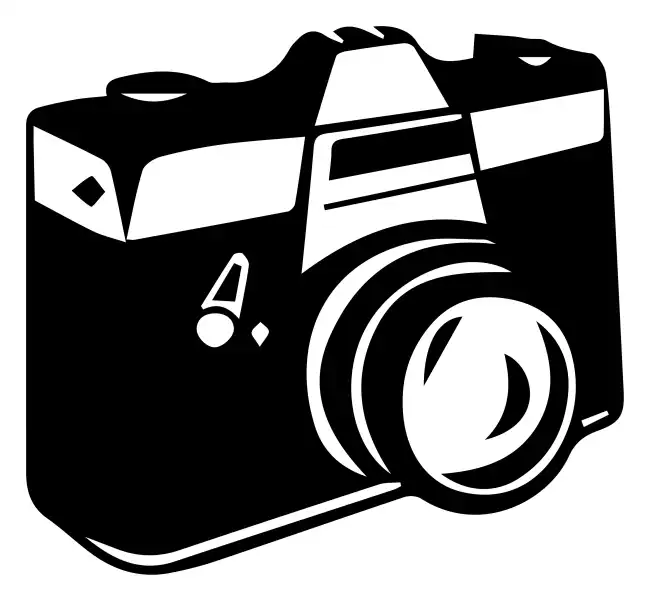 Vintage Camera Silhouette SVG Design | SVG Files for Cricut & Print