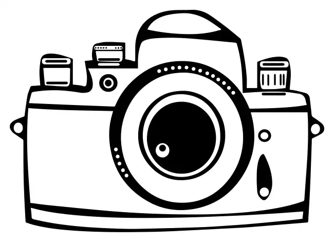 Vintage Film Photo Camera SVG Design | SVG Files for Cricut & Print