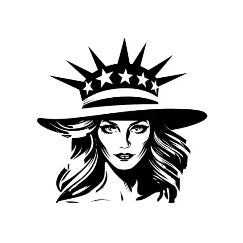 4th July Silhouette SVG Design | SVG Files for Cricut & Print