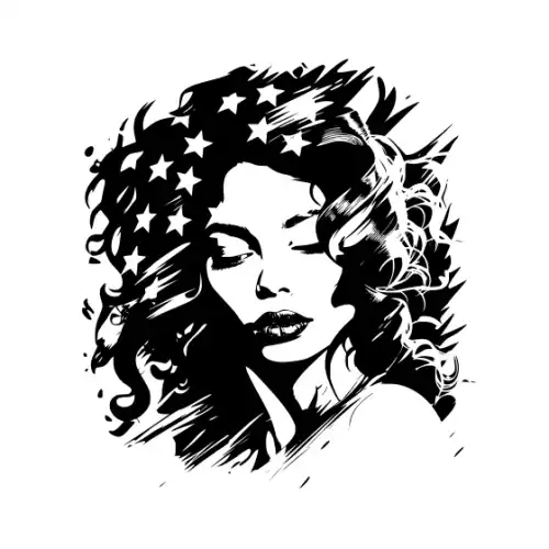 4th July Silhouette SVG Design | SVG Files for Cricut & Print