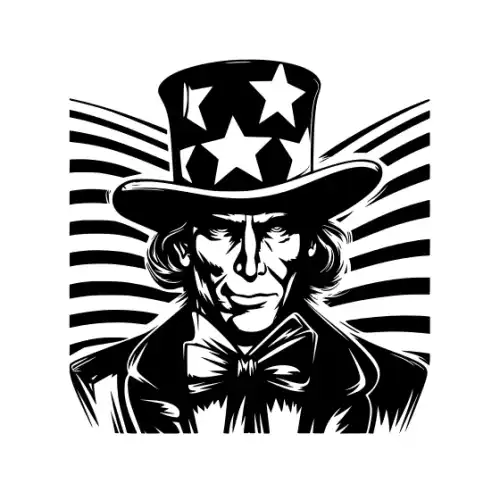 4th July Silhouette SVG Design | SVG Files for Cricut & Print