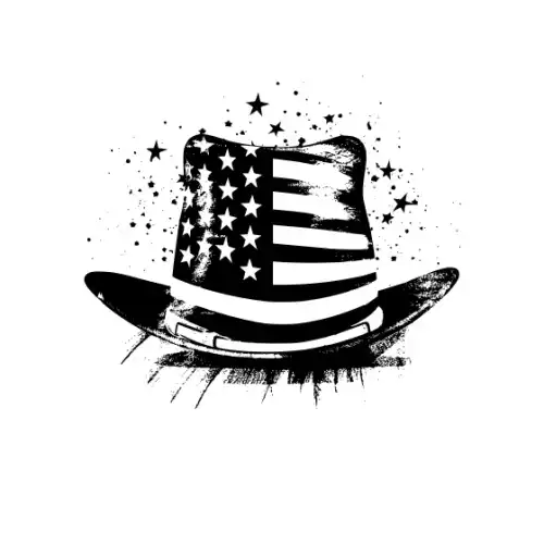 4th July Silhouette SVG Design | SVG Files for Cricut & Print