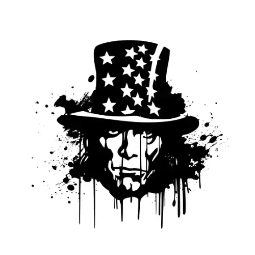 4th July Silhouette SVG Design | SVG Files for Cricut & Print