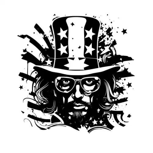 4th July Silhouette SVG Design | SVG Files for Cricut & Print