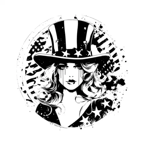 4th July Silhouette SVG Design | SVG Files for Cricut & Print